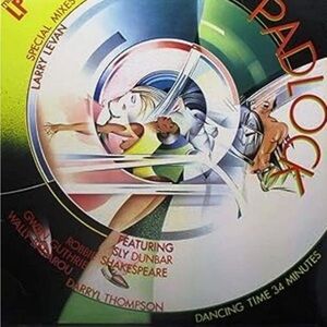 Padlock Vinyl Record by - Multicolor